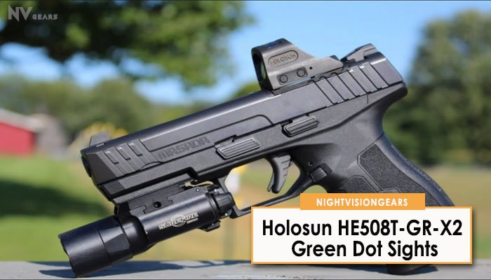Holosun HE508T-GR-X2 Green Dot Sight