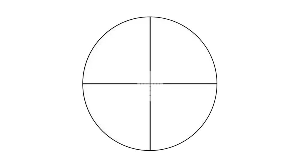 Straight wall BDC MOA Reticle